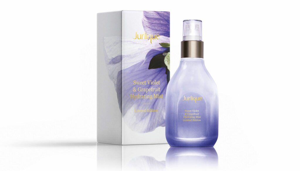 jurlique sweet violet and grapefruit hydrating mist bd