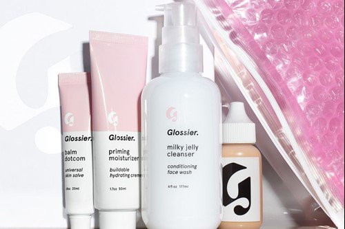 Glossier skincare