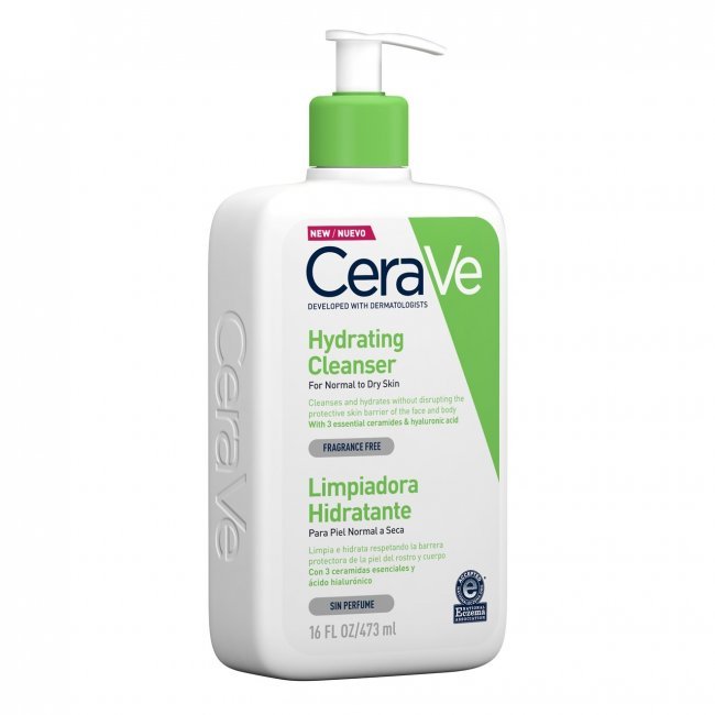 cerave hydrating cleanser normal to dry skin 473ml