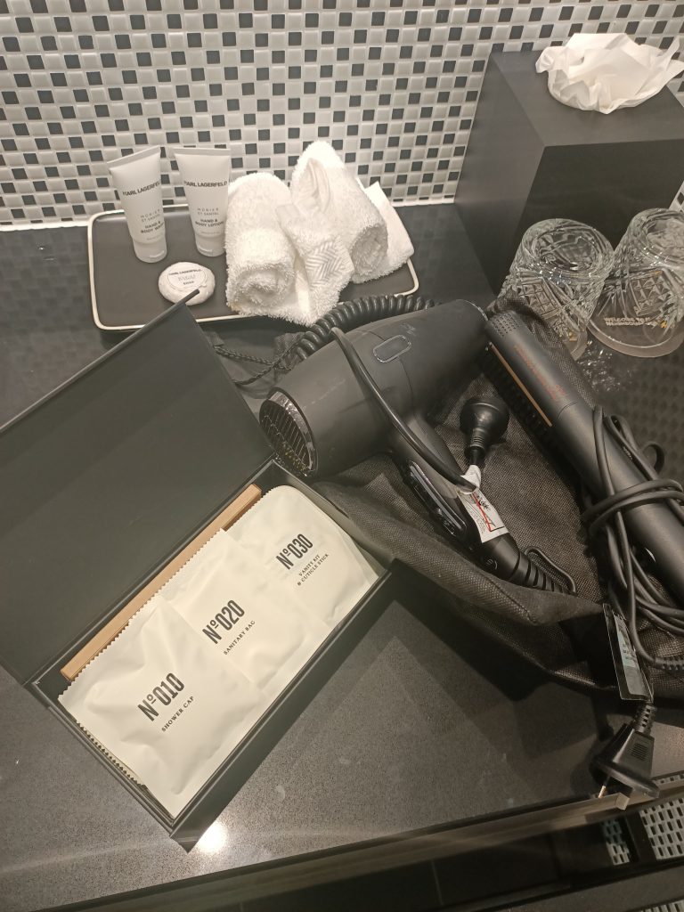 karl lagerfeld toiletries hotel x