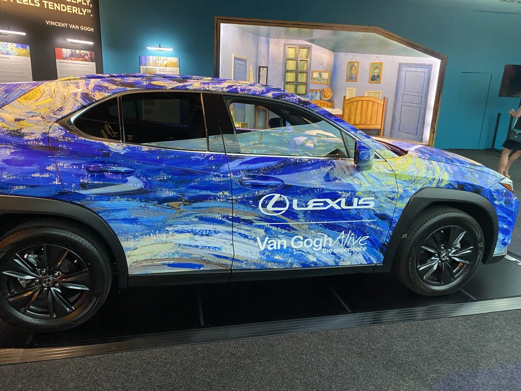 van gogh alive brisbane 2021 lexus