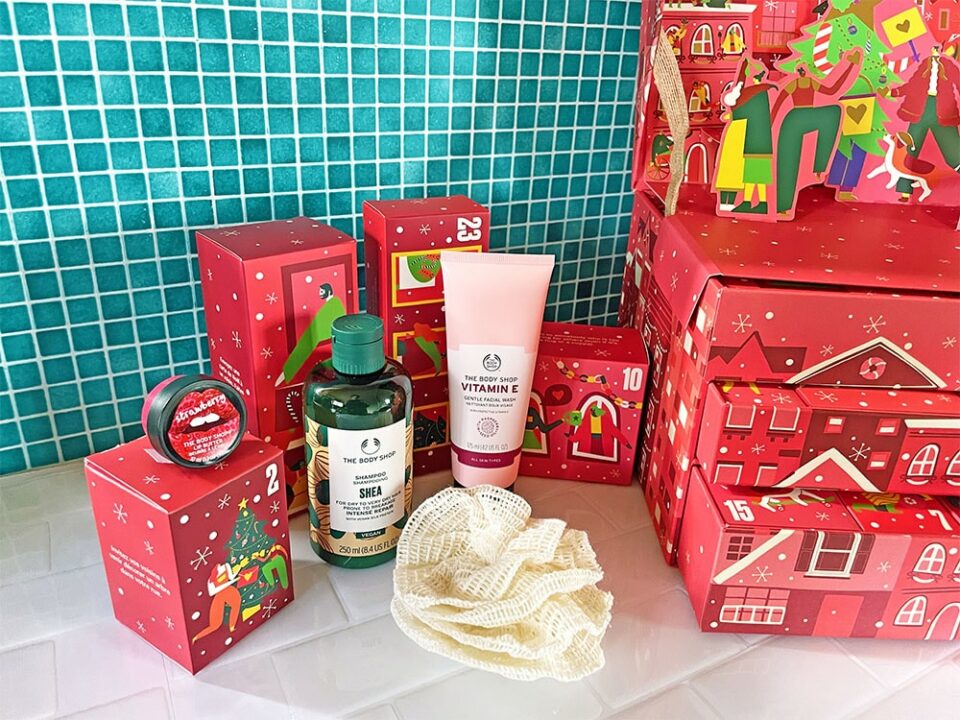 The Body Shop Advent Calendar Embrace Brisbane Beauty Gift Guide 2021