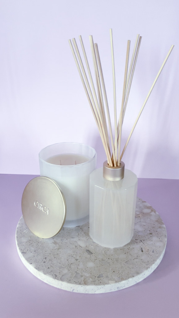 Circa Cotton Flower and Freesia Candle and Diffuser 