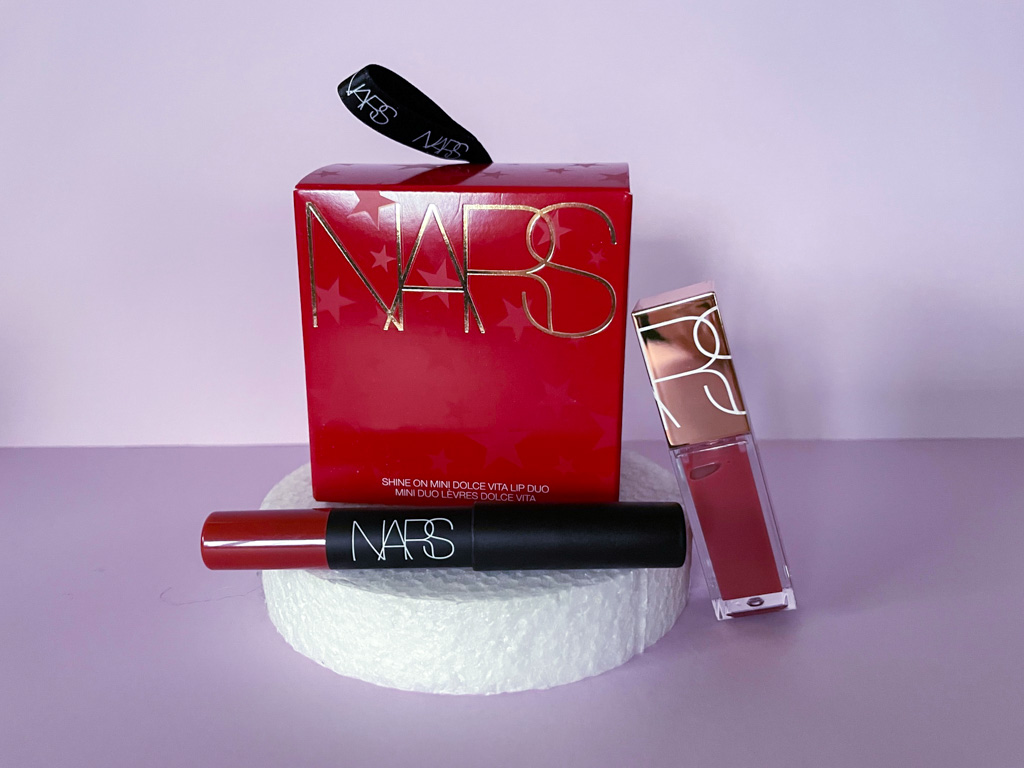 NARS Shine On Dolce Vita Lip Duo and Bauble