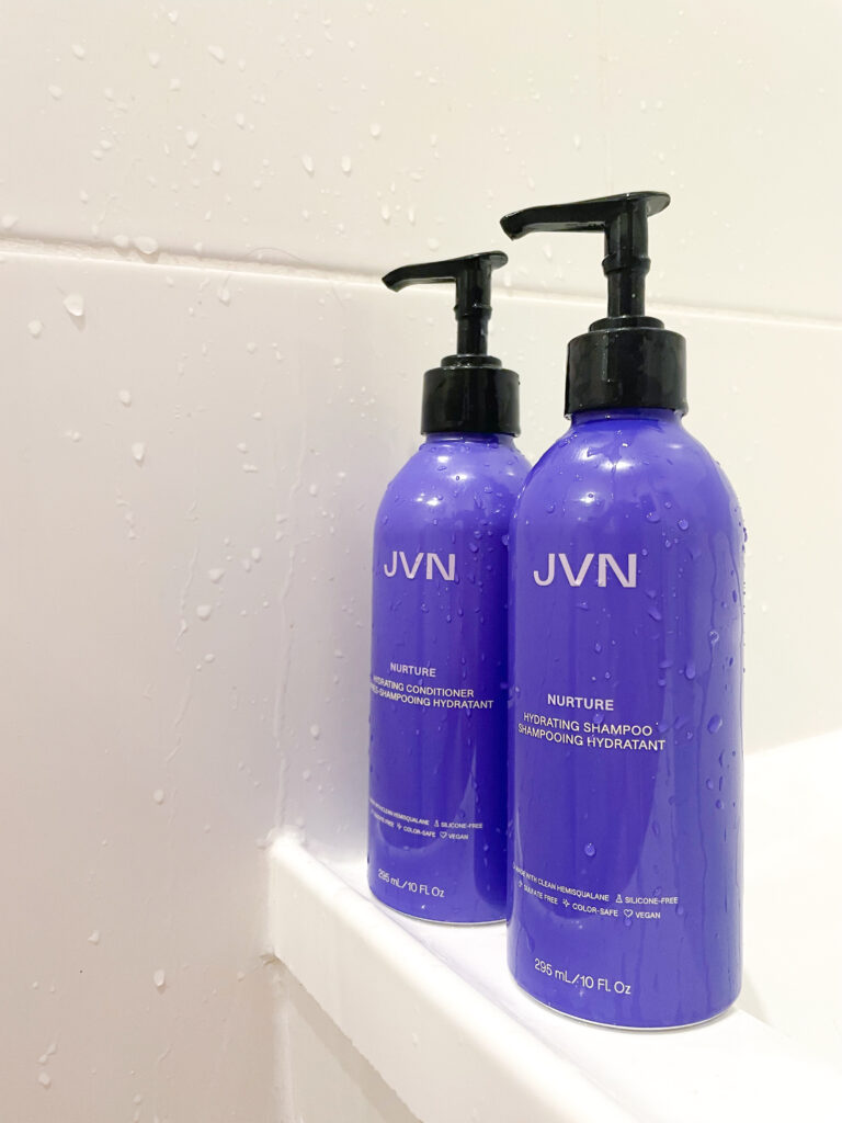 JVN Nurture shampoo and conditioner