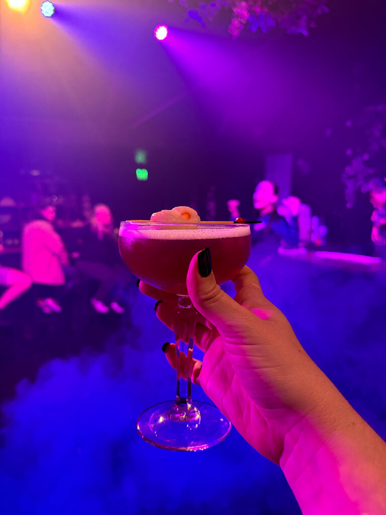 Maho magic bar cocktail