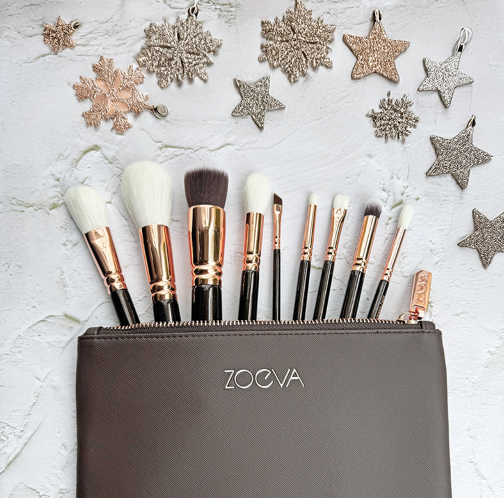 Zoeva rose gold brushes