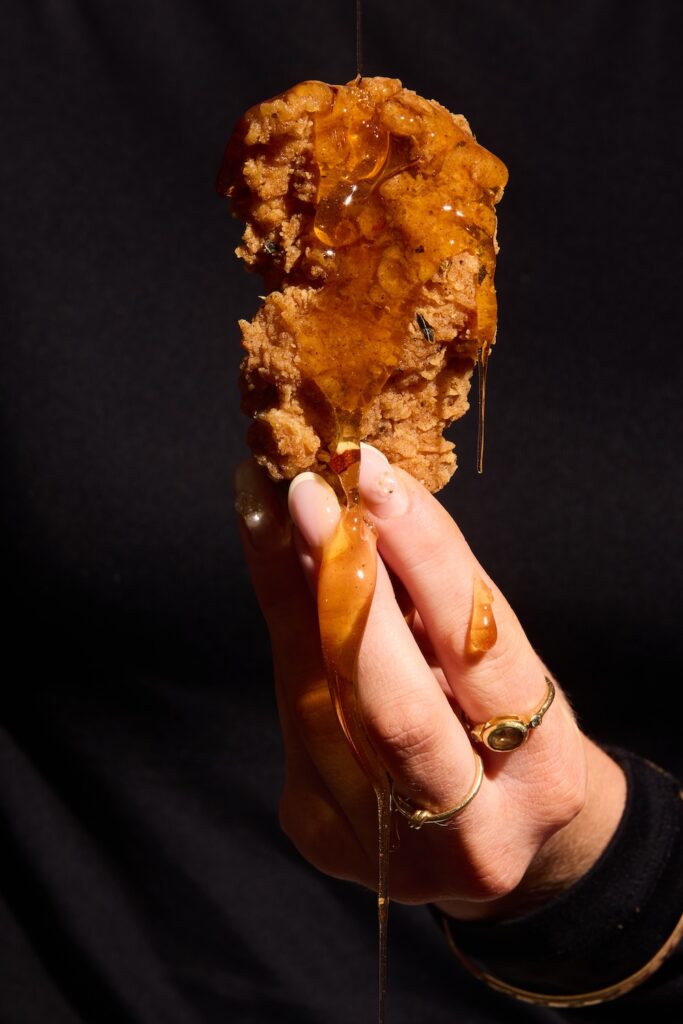 The spicy sweet chicken everyone’s talking about is at YOMG 2 131A2610Threefold