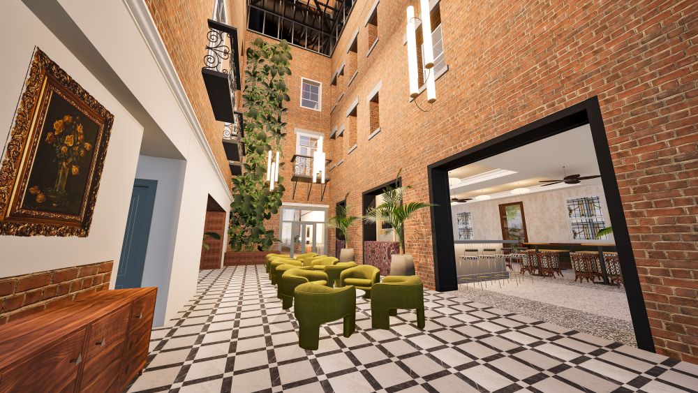 South Brisbane’s most iconic pub is returning with a four-level glow-up Terminus atrium main