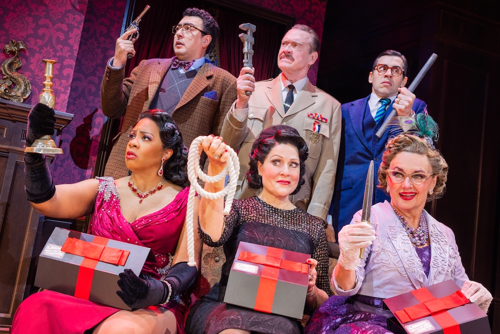 1 The Company of the North American tour of CLUE photo by Evan Zimmerman for MurphyMade