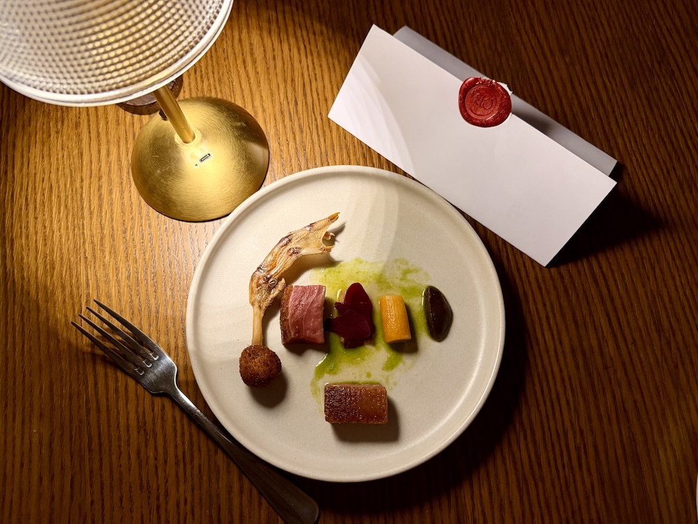 Assiette of duck cest bon