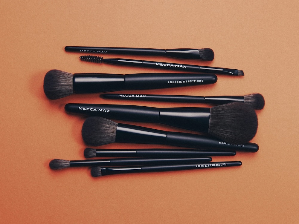 These affordable MECCA MAX makeup brushes will have you rethinking your kit I 085441 A3 MECCAMAX BrushFundamentals copy